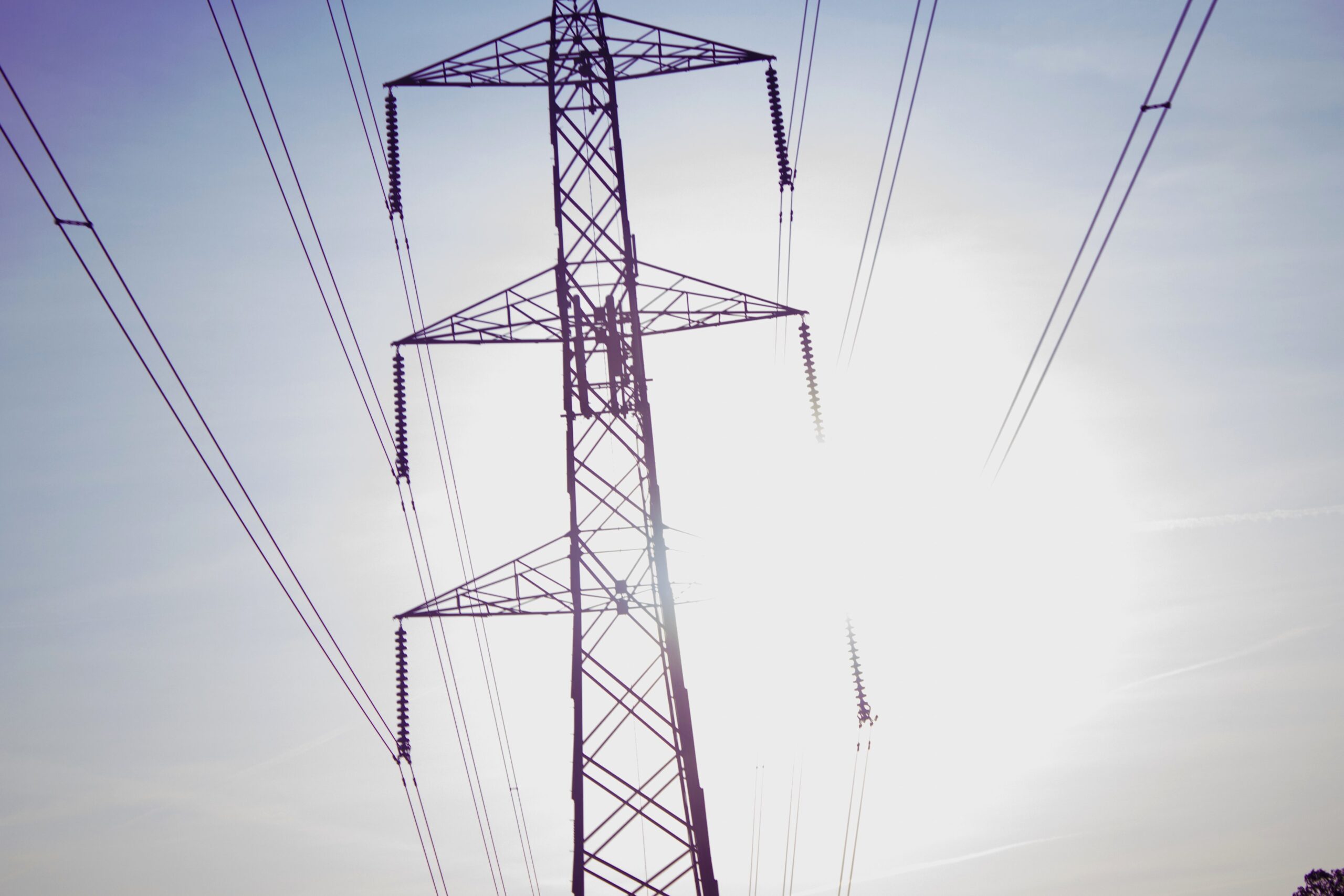 Operational risk assessment of electric power grids exposed to straight-line winds 